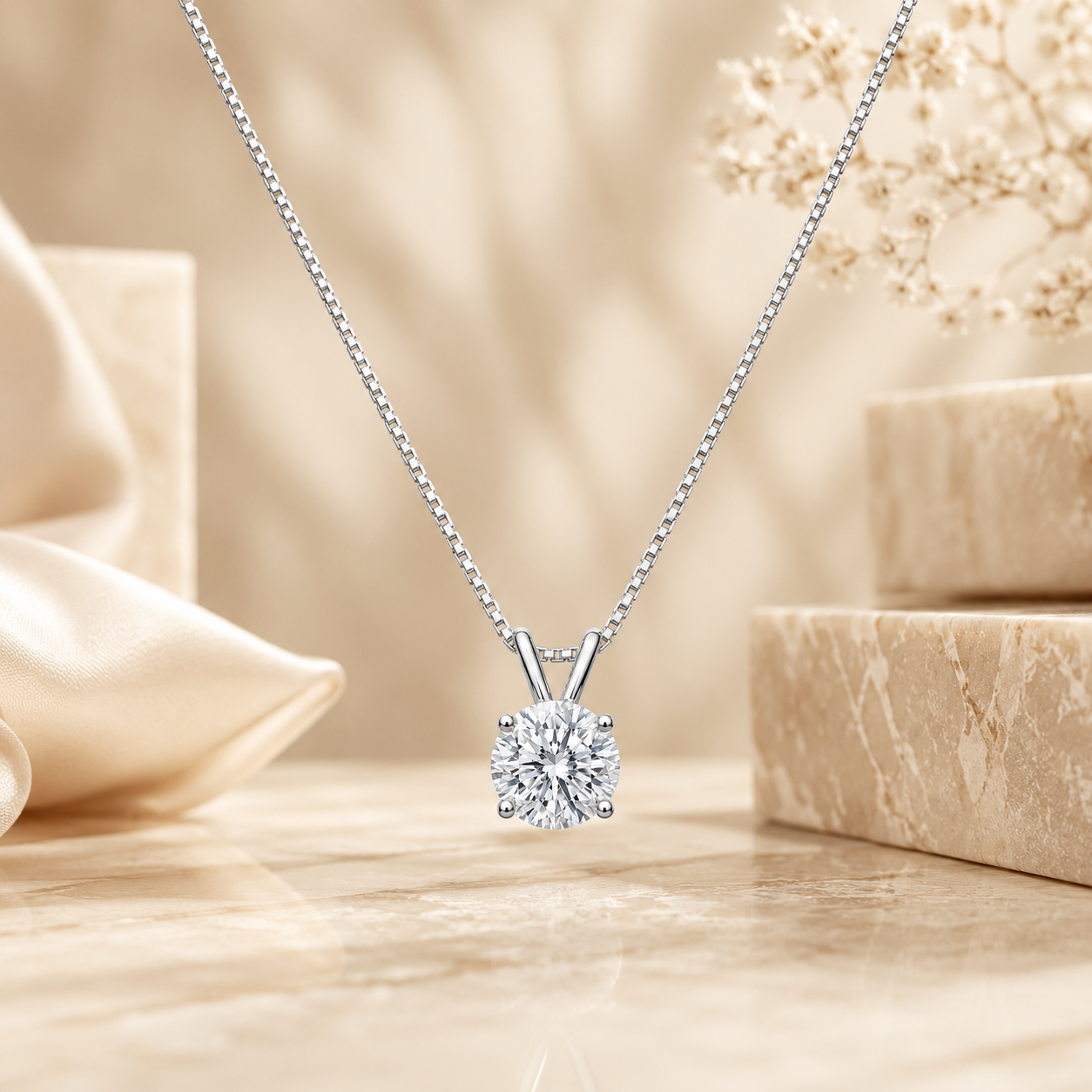 Celestia™ Moissanite Pendant Necklace
